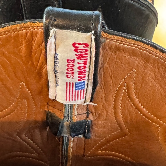 ALLIGATOR COWTOWN COWBOY BOOTS Size 8 D men’s or Women’s 10. - Picture 4 of 4